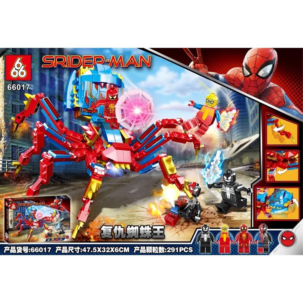 Model Action Figure Spiderman  Building Blocks