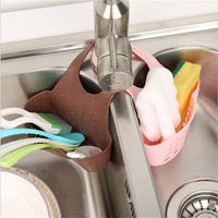 **(NET)**Kitchen Sponge Holder Sink Caddy Silicone / 22FK073