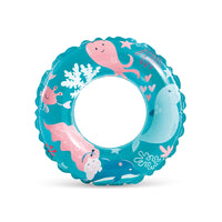 (NET)Intex Inflatable Transparent Ring Swim Tube 59242R