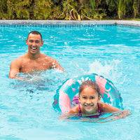 (NET)Intex Inflatable Transparent Ring Swim Tube 59242R