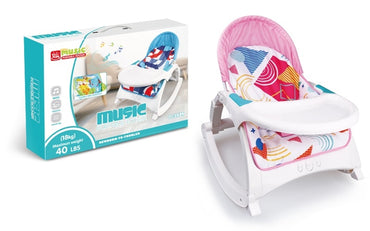 (Net)  Multifunction Rocking Chair for Baby With Music