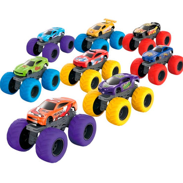 Large Wheels Inertial Car