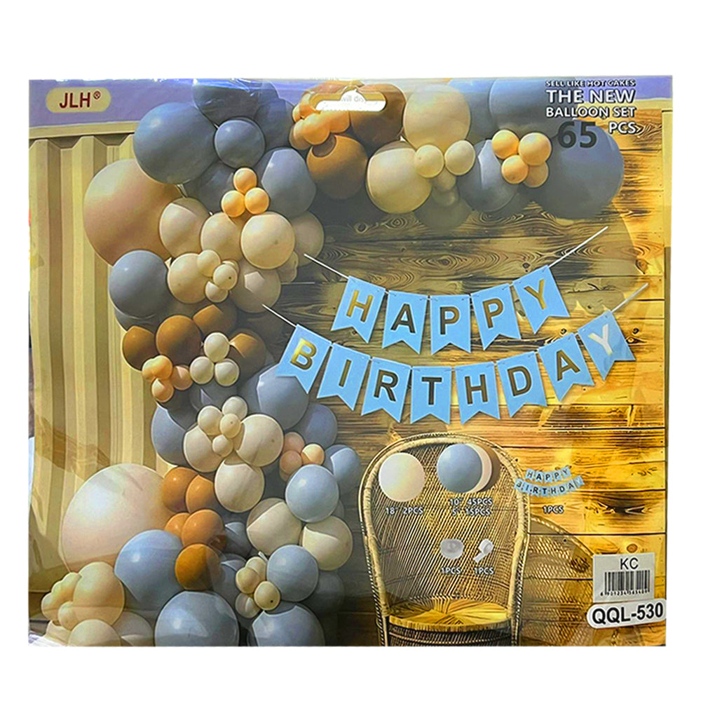 Balloons Birthday Set Design / KN-504 / QQL-530