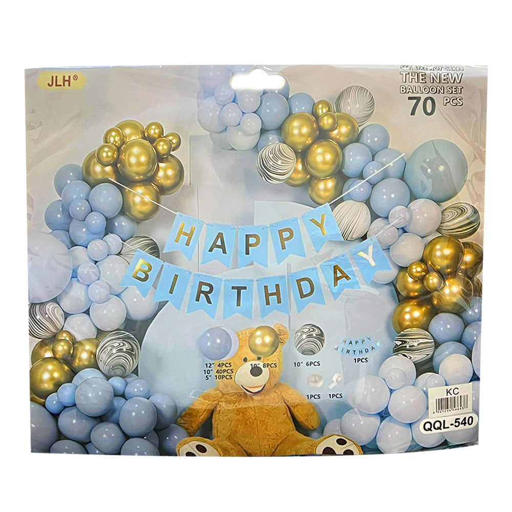 Balloons Birthday Set Design/ KN-502 /QQL-540