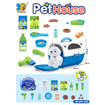 Toy Pet House With All The Pet Essentials For Role Play