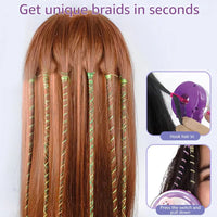 Electric Hair Braider Kit - Fashion Salon Pretend Play Toy