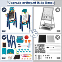 (Net) Multifunctional Double-Sided Basketball Hoop Learning Magnetic Writing And Drawing Board Table For Kids