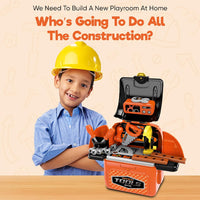 (Net) Construction Toolbox Toy Set for Imaginative Builders
