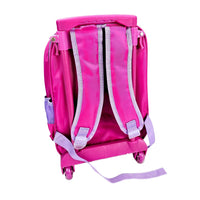 (Net) Stitch Trolley Backpack With Pencil Case