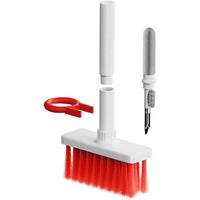 (net) Keyboard Cleaner Brush 5 in 1 Keyboard Cleaning Brush Kit, Multifunctional Keyboard Earphone Cleaner KeyCaps Puller