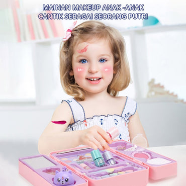 (Net) Make-up Case for Girls - Fulfilling Princess Dreams with Safe and Creative Play / 8611