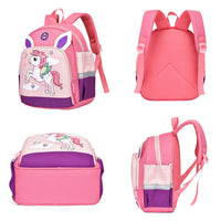 (NET) Children Cute Cartoon Shoulder Bag Kindergarten Schoolbag