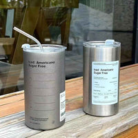 (NET) Thermos Cup Stainless Steel 600ML