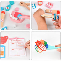 Wooden Dentist Doctor Toys For Toddlers