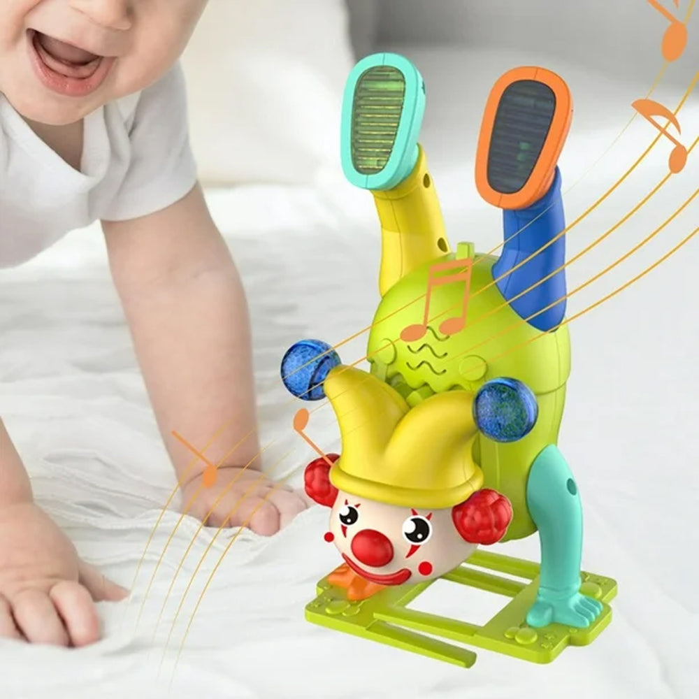 High-Quality B/O Clown Musical Toy for Kids