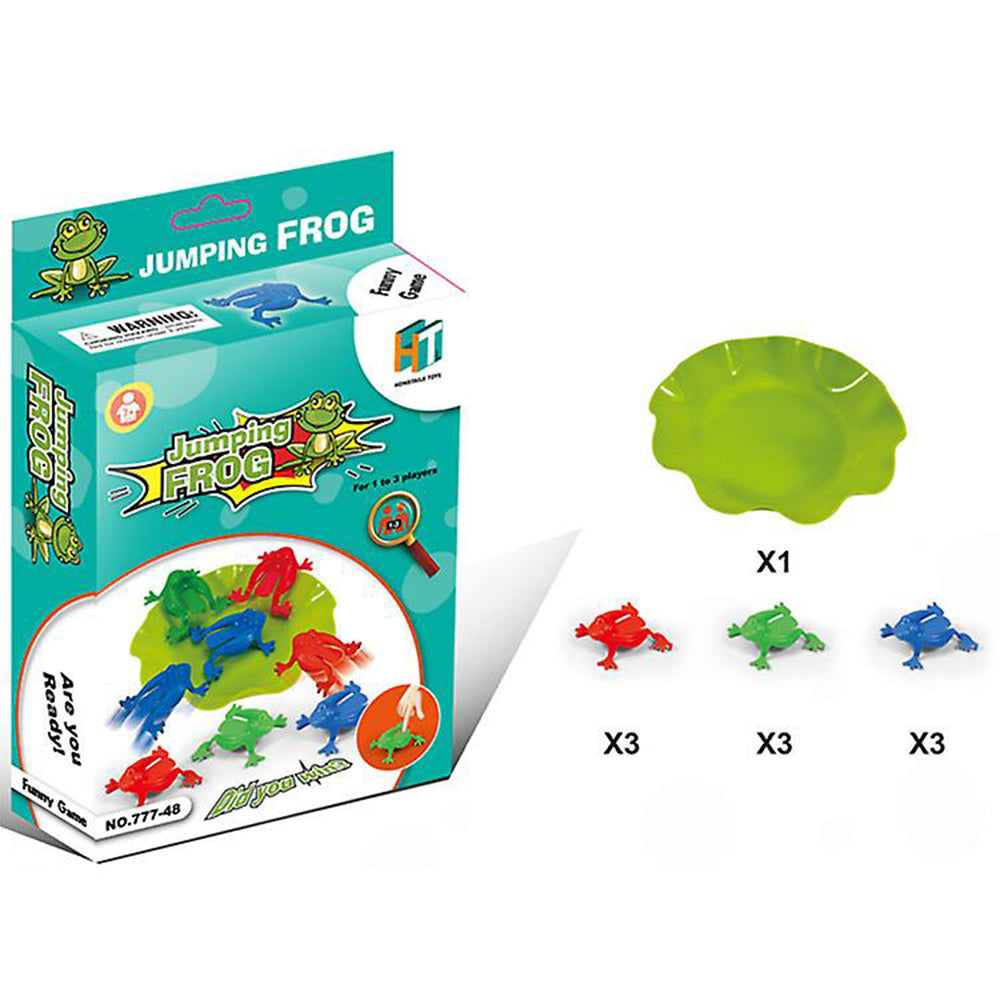 Jumping Frog Bounce Game 9 Pcs