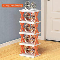 3 layer Stackable Shoe Storage Box Entryway Shelf Box Plastic Shoe Cabinet Space Saver / 23FK056-2