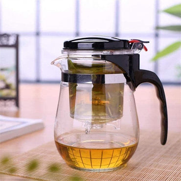 Tea Plastic Maker Built in Infuser Removable Tea Ware Tea Pot - 1800ML