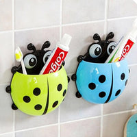 Ladybug Insect Kids Toothbrush Organizer