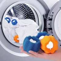 (Net) Pet Hair Remover Reusable Lint Remover Balls 2 pc