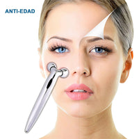 ( NET) Firming and Invigorating Facial Massager for Skin 3D Rotary Roller With Anti-Wrinkle Effect Removes Fine Lines On The Face And Relaxes Skin Naturally