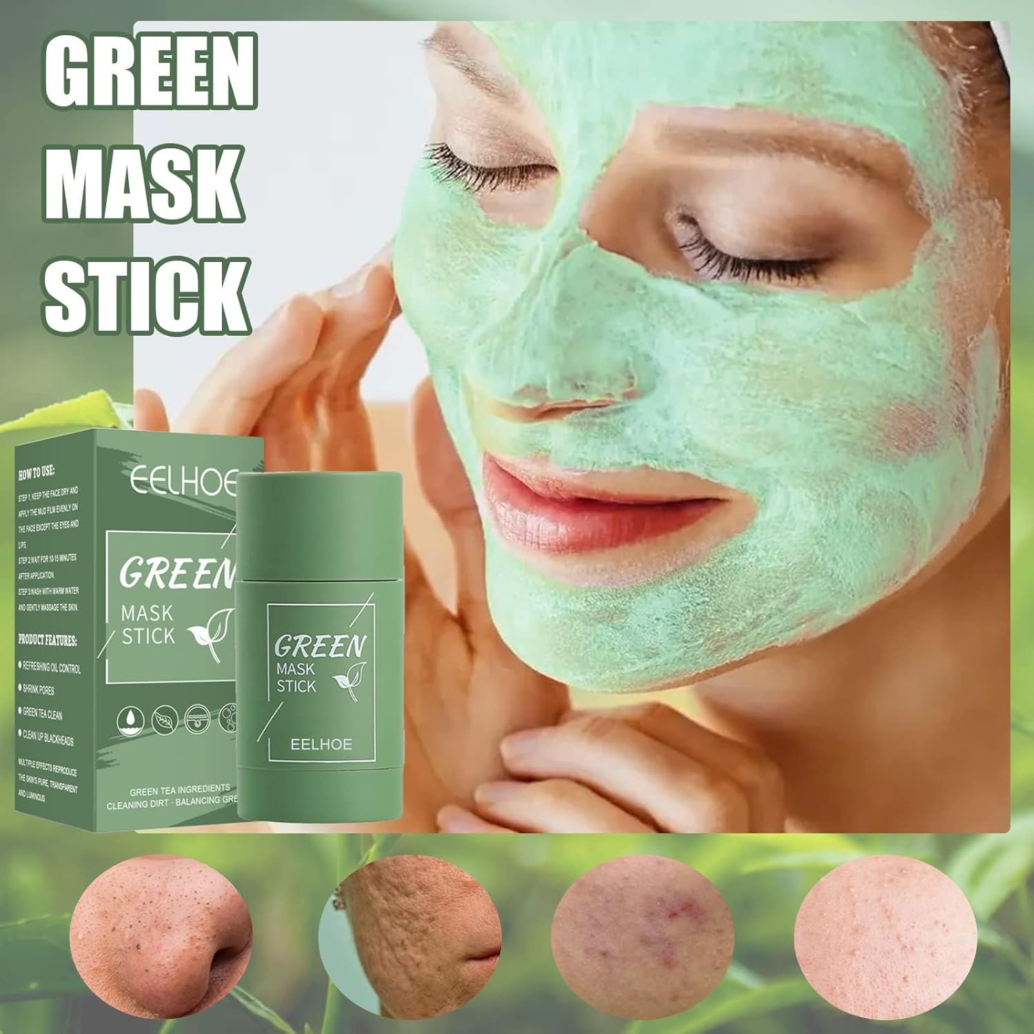 (NET) Green Tea Deep Cleanse Mask