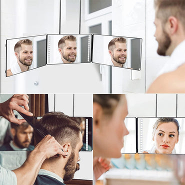 (NET) Mirror Self Hair Cutting