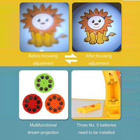 Kids Led Projector Drawing Table Toy Set Art Painting Board Table Light Toy Educational Learning Paint Tools Toys for Children