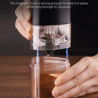 (NET) Portable Electric Coffee Bean Grinder