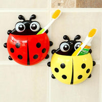 Ladybug Insect Kids Toothbrush Organizer
