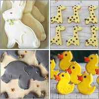 Stainless steel Biscuit Molds Baking Tools  7 pcs