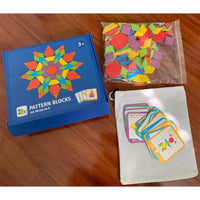 155PCS WOOD PATTERN BLOCKS / KM-16 / MG15