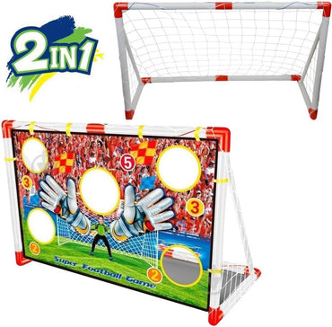 (Net) 2-in-1 Soccer Goal