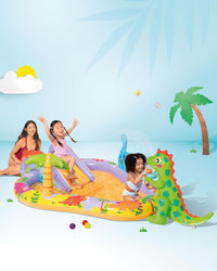 (NET) Intex Dino Park Inflatable Children's Pool / 56139NP