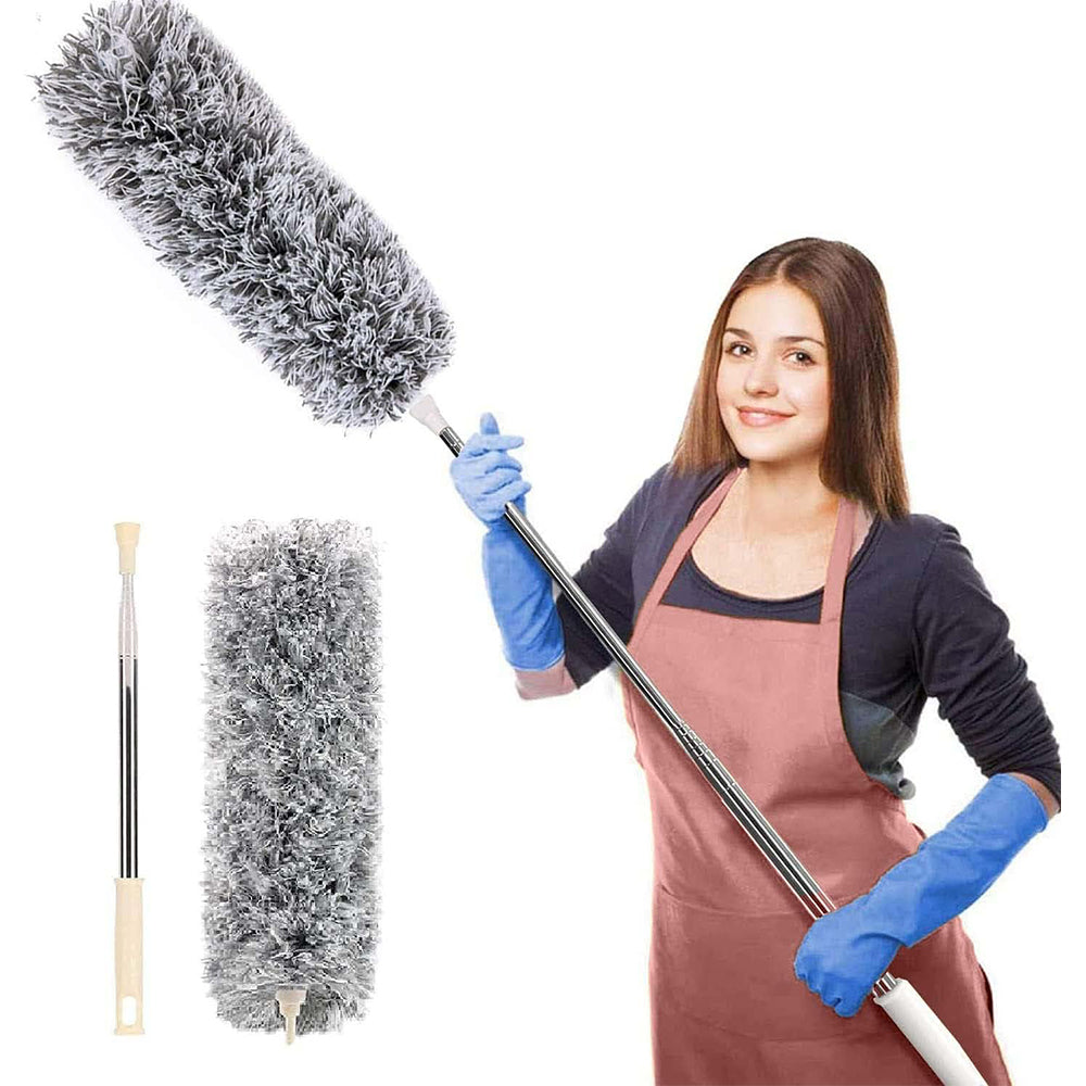 Microfiber Feather Duster  Extendable & Bendable Dusters
