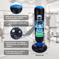 Inflatable Kids Punching Bag With Stand