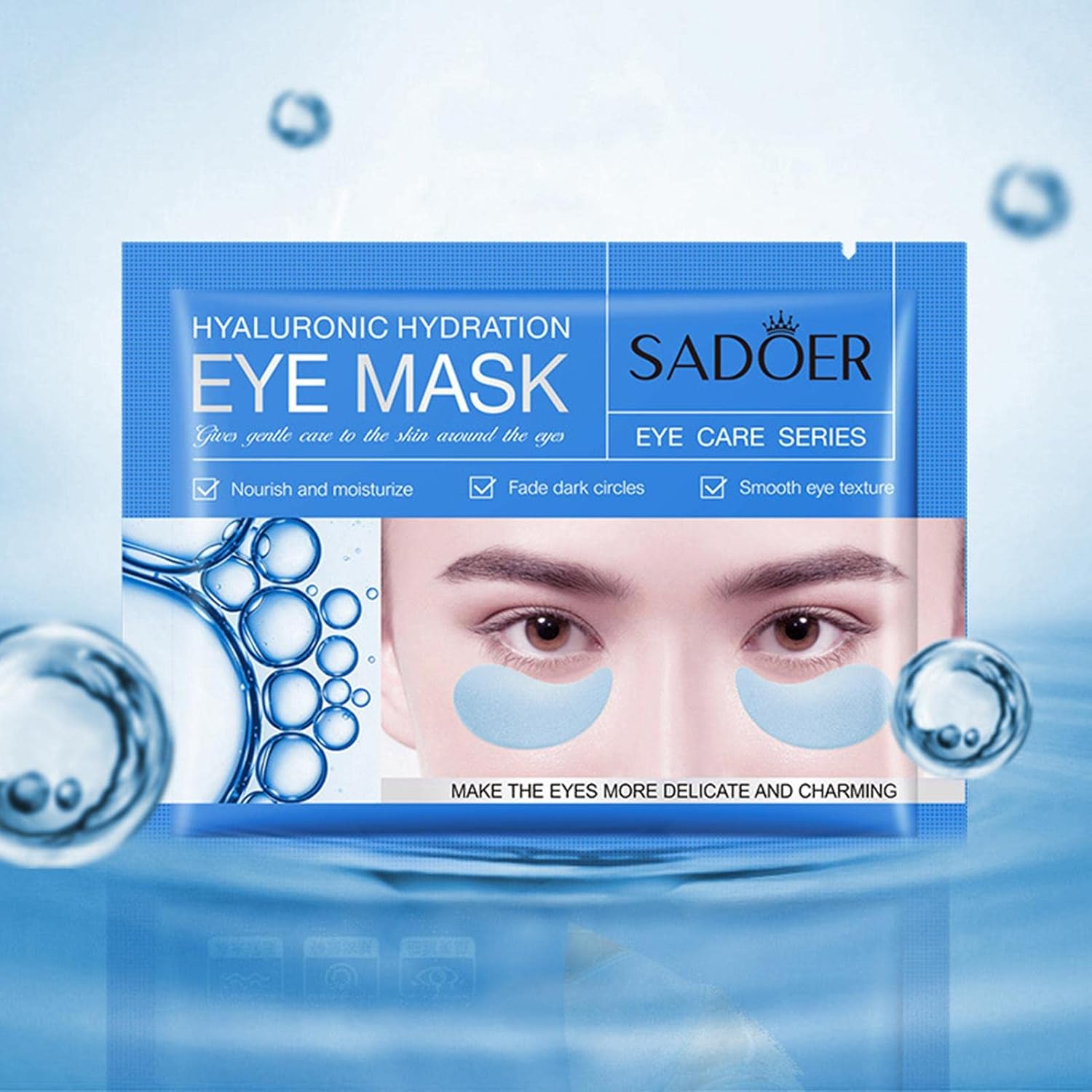 (NET) Eye Skin Care Patches Pads with Natural Extract for Dark Circles/893615