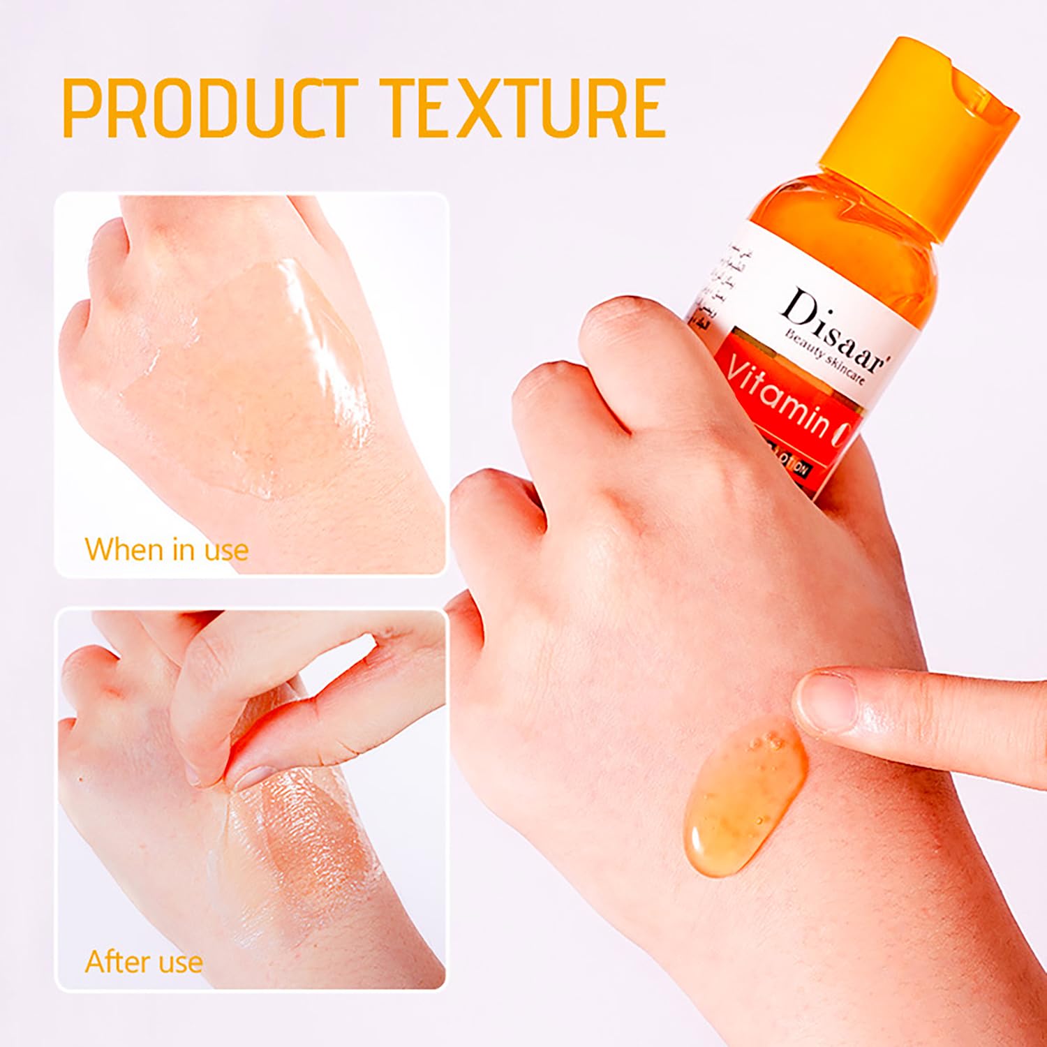 (NET) Vitamin C Peeling Lotion Orange Extract Nourish Repair Hydrate Moisturizing Body 100g /226386