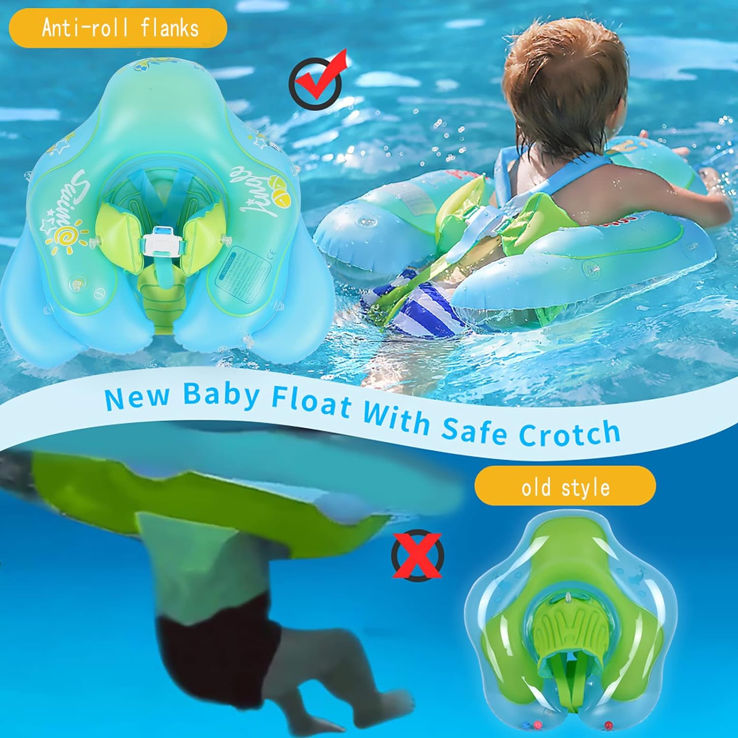 (NET) Baby Swimming Float