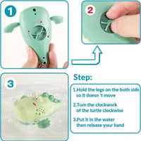 Floating Wind Up Animal  Baby Bathtub Water Toy