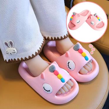 Boys Girls Unicorn Slipper Slide Sandals