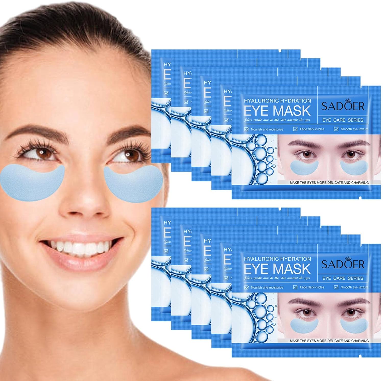 (NET) Eye Skin Care Patches Pads with Natural Extract for Dark Circles/893615