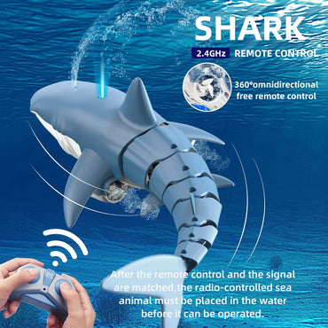 (NET) Remote Controlled Shark can Spray Water