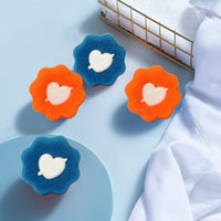 (Net) Pet Hair Remover Reusable Lint Remover Balls 2 pc