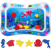 Baby Ice Pad, Sea Creatures Inflatable Play Playmat Baby Toys Baby Water Mat Airtight with Thick PVC Material for Play for Baby With Box / KN-507 / 56862 / NS-086