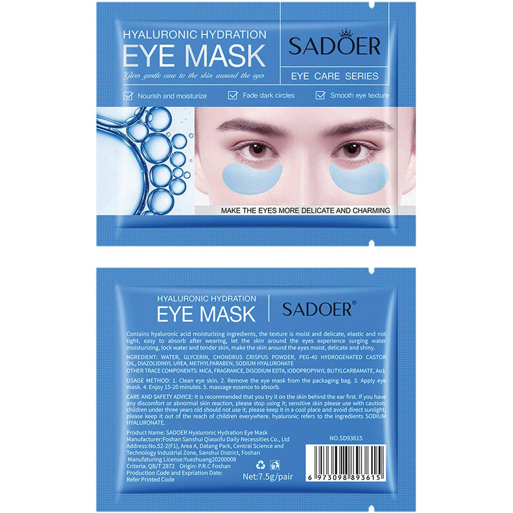 (NET) Eye Skin Care Patches Pads with Natural Extract for Dark Circles/893615