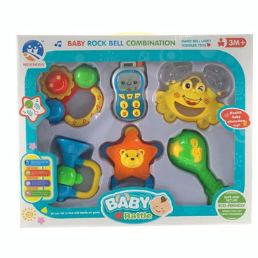 Baby Rattle Set Of 6 Pieces
