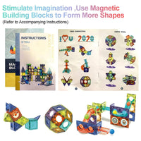96PCS Magnetic Block Building Set - Educational Toy for Kids