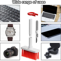(net) Keyboard Cleaner Brush 5 in 1 Keyboard Cleaning Brush Kit, Multifunctional Keyboard Earphone Cleaner KeyCaps Puller