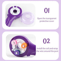 Electric Hair Braider Kit - Fashion Salon Pretend Play Toy